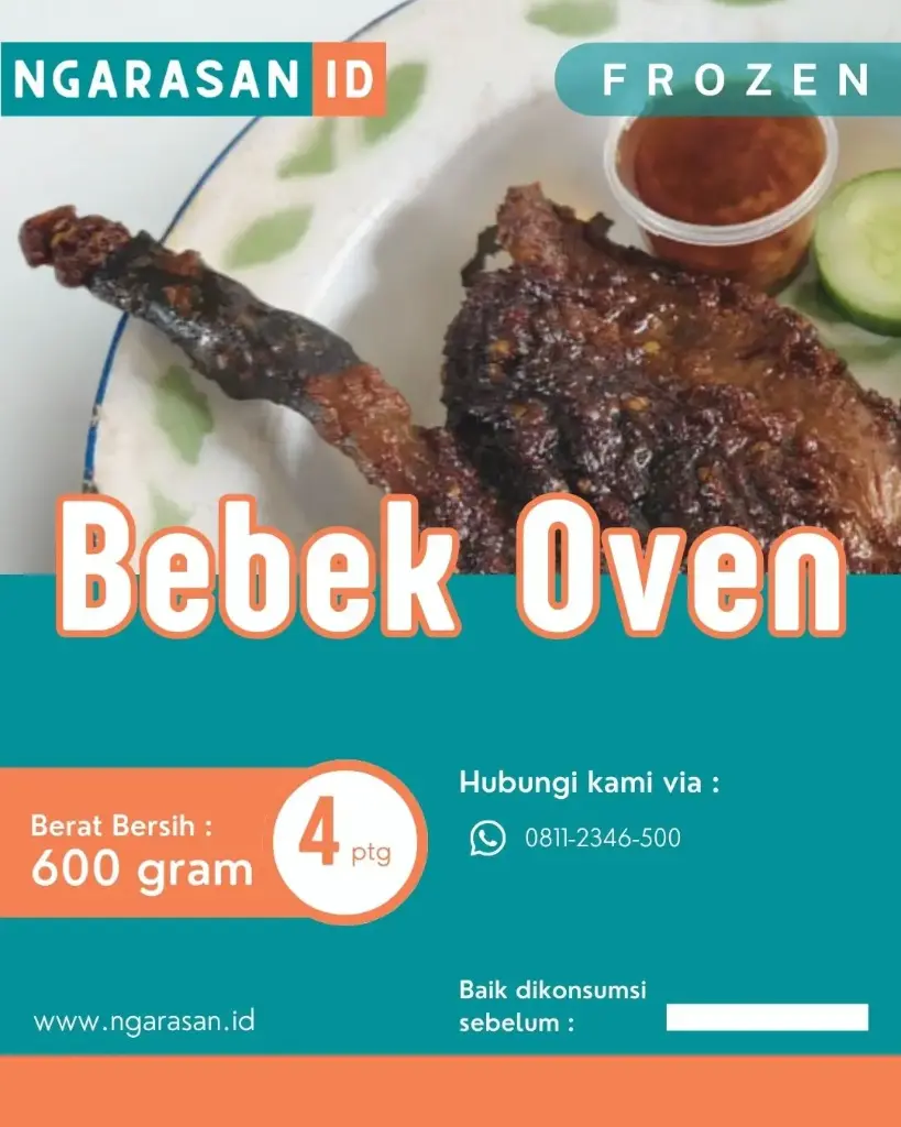 Frozen Bebek Oven Ngarasan